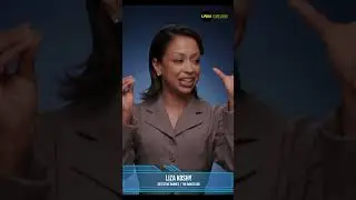 Liza Koshy on Akiva Schaffer and Liam Neeson in The Naked Gun