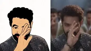 Daavudi - దావూదీ funny art| Devara | NTR | Simply24hour | Anirudh | Funnydrawing memes roast