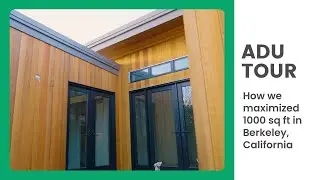 Detached ADU Highlight: How we maximized the space in this ADU in Berkeley, California