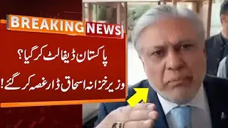 Pakistan Economy Defaulted? | Finance Minister Ishaq Dar Angry Responses To Journalists | GNN