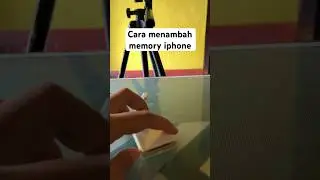 Cara menambah memory iphone yang penuh #tutorialiphone  #iphonetricks