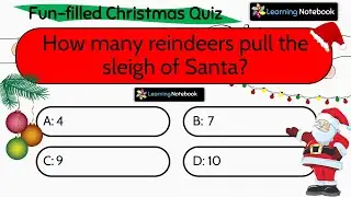 Christmas quiz | Christmas questions and answers | Santa Quiz