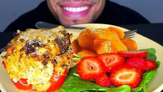 ASMR EATING HOMEMADE FOOD SHOW SOUNDS MUKBANG 먹방 *REAL OFF CAMERA MEAL REALISTIC*