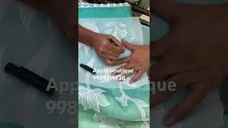 Applique work blouse||apple boutique ||kurnool