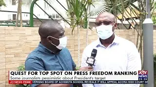 Press Freedom Ranking: Some journalists pessimistic about President&rsquo;s target (1-6-21)