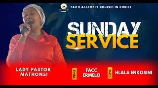 Ps JF Mathonsi-Lady Pastor Mathonsi-Faith Assembly Church In Christ