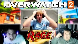 Overwatch 2 Rage and Funny Moments With Friends #2