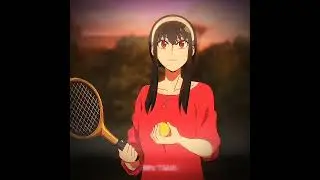 When Yor & Fiona Playing tennis 🎾 I  #anime #spyxfamily