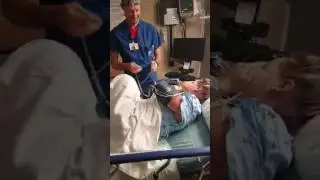Farting fun of post colonoscopy
