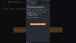 Menangani error CORS POLICY #shorts #reactjs #json #php #api