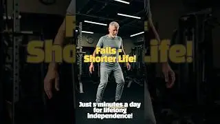 5-Minute Balance Routine to Prevent Falls & Stay Independent #slowaging