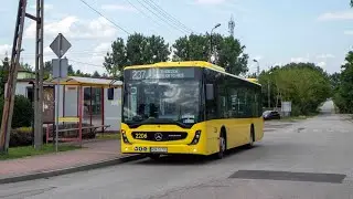 [Linia 995] Bieruń Plac Autobusowy - Mysłowice Centrum Handlowe (Mercedes-Benz Conecto #2206)