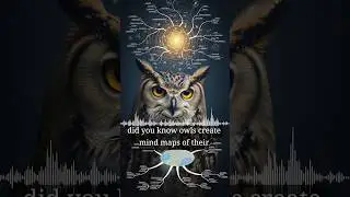 Did You Know Owls Map Their World with Sound?#shorts #facts #animals #owl#wildlife #science