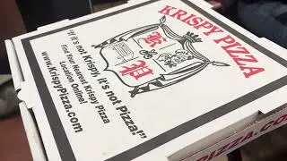 Saturday Night Krispy Pizza #8 OH! #apefather #krispypizza #pizza #italian #brooklyn #oh 