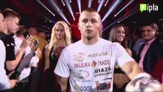 Patrick Mendy - Kamil Szeremeta - Polsat Boxing Night - początek walki