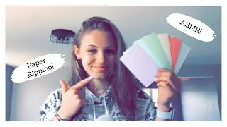 ASMR|| Paper Ripping!