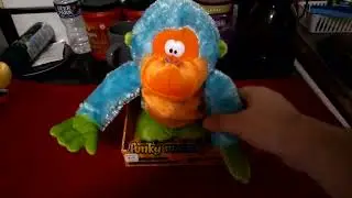 Gemmy Animated Funky Monkey - Blue/Orange/Green - 