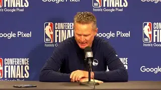 Raw Video: Golden State Warriors Coach Steve Kerr reacts to the shooting in Uvalde, Texas