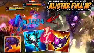 ALISTAR FULL AP NA JUNGLE COM MUITO DANO NO COMBO *build quebrada*