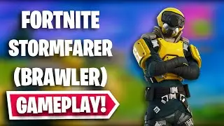STORMFARER (BRAWLER) Gameplay in Fortnite | Chapter 3 - Season 3 Battle Pass