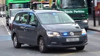 Unmarked Police Car Responding - Volkswagen Sharan