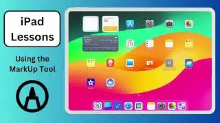 Using the MarkUp Tool on iPad
