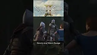 Henry and Hans escape in Kingdom Come: Deliverance 2! #kingdomcomedeliverance #escape #ambush #swim