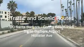 UCSB - Goleta Beach - Santa Barbara Airport - Hollister Ave