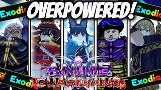 Obtaining META *OVERPOWERED* Units In Anime Guardians! (Roblox)