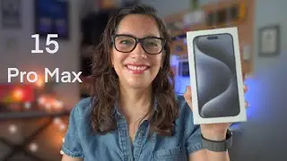 iPhone 15 Pro Max Color Azul Titanio eSIM 💙 Todo Lo Nuevo! Unboxing & Review en Español