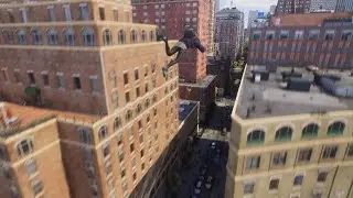 Weighty and fluid 0 assist web swinging in Spider-Man 2