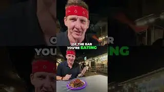 Pig Ear ASMR: Filipino Street Food Delight! #shorts