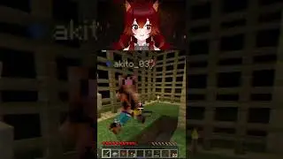 Interior Decorating with @srmoonlit! #minecraft #vtuber #shorts