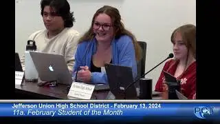 JUHSD 2/13/24 - Jefferson Union High School District Meeting - February 13, 2024