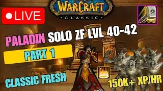 Paladin Solo leveling in ZF 40-42 Part 1