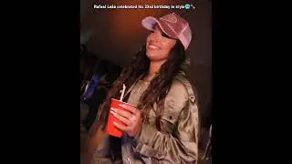 Rafael Le&atilde;o had a blast at his 23rd birthday party 🥶 #football #portugal #podcast #messi #rap #movie