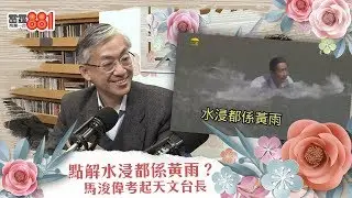 點解水浸都係黃雨？ 馬浚偉考起天文台長