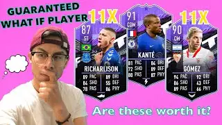 11X GUARANTEED WHAT IF PLAYER PACKS!! ARE THESE WORTH IT??