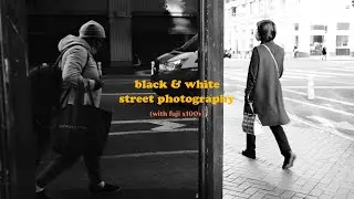 los angeles b&w street photography pov + settings (fuji x100v)