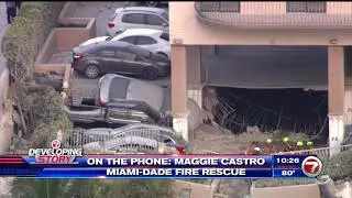 Interview with Miami-Dade Fire Rescue about rescue efforts