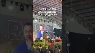 Raffi Ahmad di PP Sunan Pandananar, Sleman, Yogyakarta #raffiahmad #raffinagita