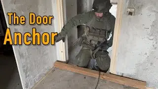 Door Anchor for urban Rappelling
