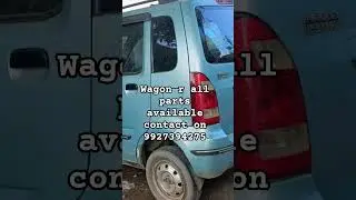 Wagon r all parts available contact details are given #automobile #wagonr