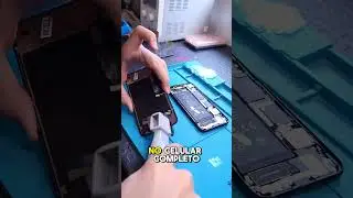 Por isso n&atilde;o uso fita de veda&ccedil;&atilde;o em iPhone! #celular #concerto #dicas #dica #iphone #ios #samsung