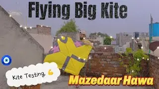 Flying biggest Kite 🪁😀 Amazing Feel 💪#kite#subscribe#kiteflying #explore #viral #trending#happiness 