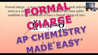 Formal Charge - AP Chemistry Complete Course - Lesson 8.5