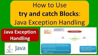 How to Use try and catch Blocks: Java Exception Handling