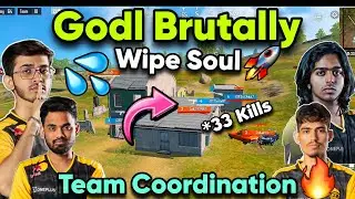 🇮🇳Godl Brutally Wipe Soul🥵 Godl vs Soul🔥 Back to Back Squad Wipe☠️ Team Coordination✅💛