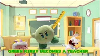 Smgjt plush video:green Kirby becomes a teacher
