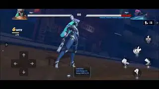 Metal Revolution - Xophi-IX - Anti-Air Shooting Combo
